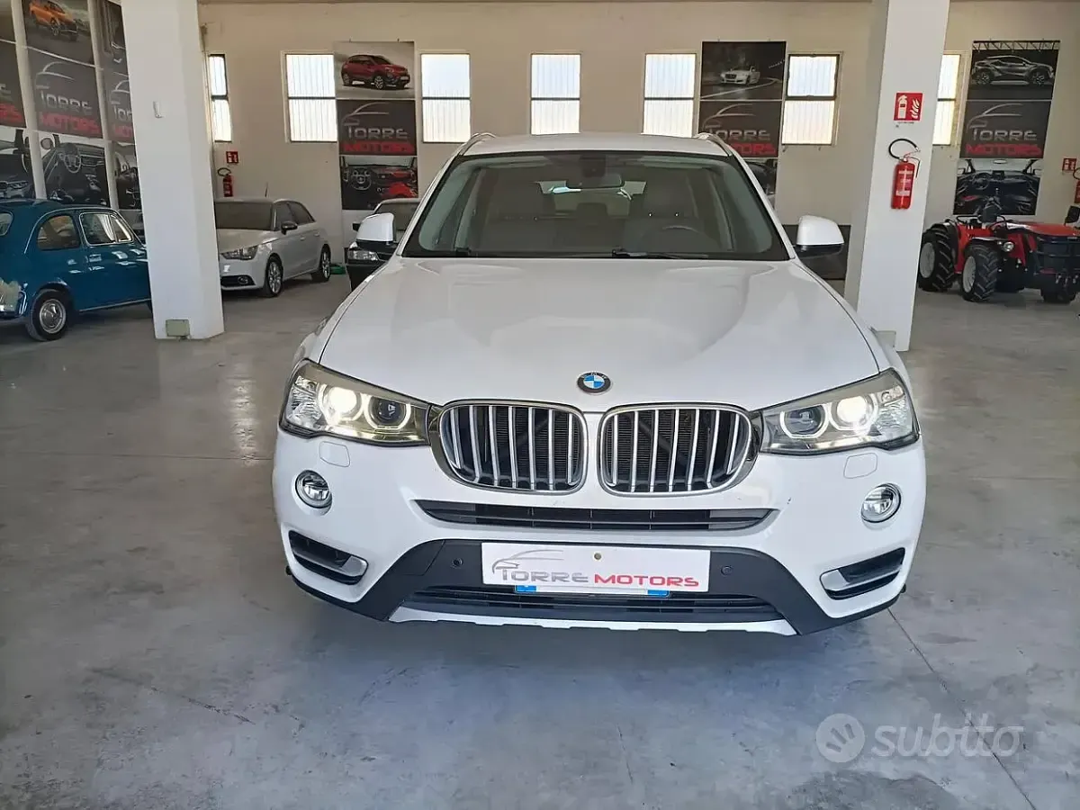 Usata BMW X3 xLine 190 CV (139 kW) 2015 Bianco SUV
