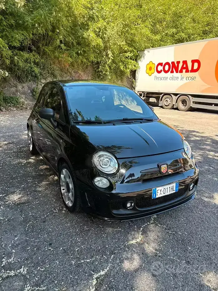 Usata Fiat 500 69 CV (50 kW) 2019 Nero Berlina