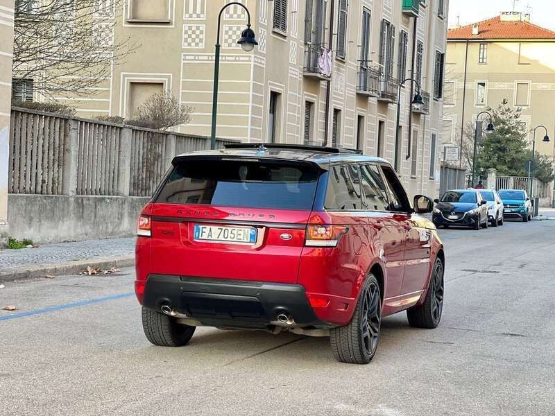 Usata Land Rover Range Rover Sport Autobiography Dynamic 340 CV (250 kW) 2015 Rosso SUV