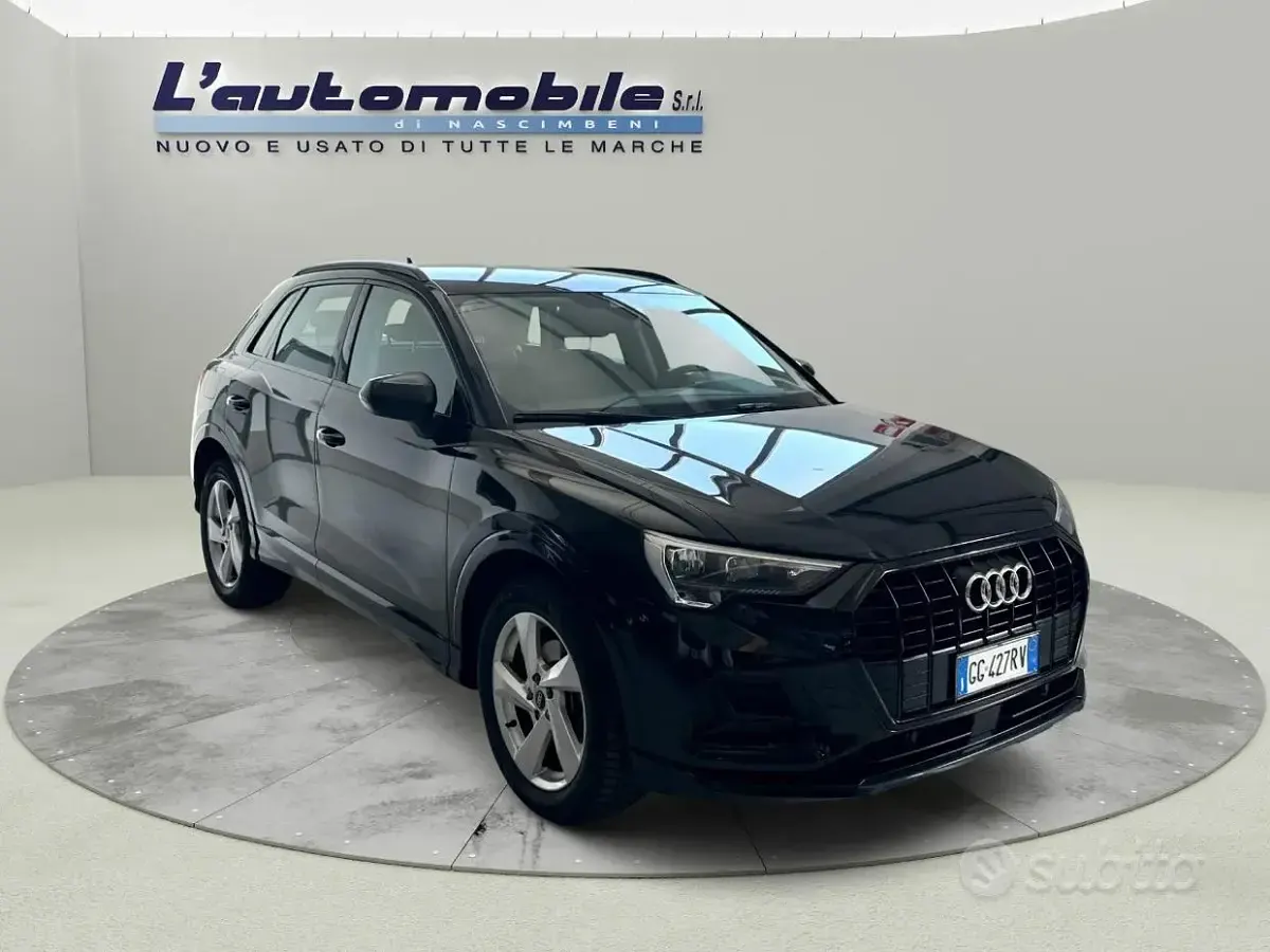 Usata Audi Q3 Advanced 150 CV (110 kW) 2021 Nero SUV