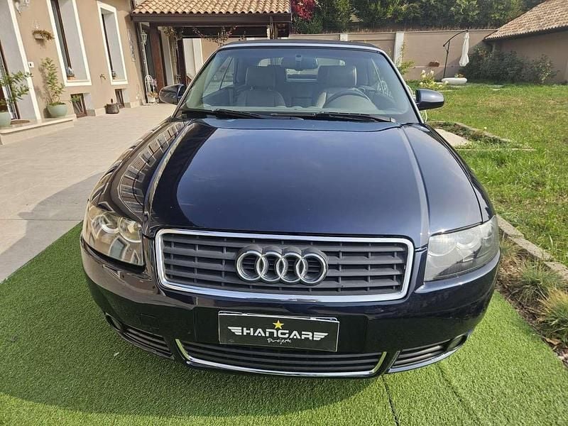 Usata Audi A4 Cabriolet 170 CV (125 kW) 2005 Blu/azzurro Cabrio