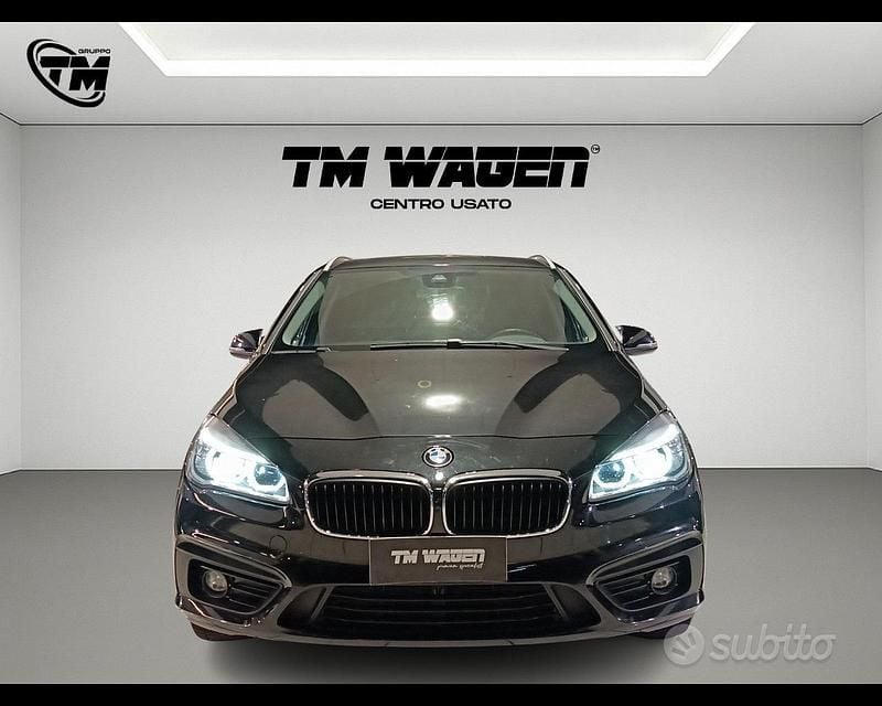Usata BMW 218 Sport Line 136 CV (100 kW) 2018 Nero Station wagon