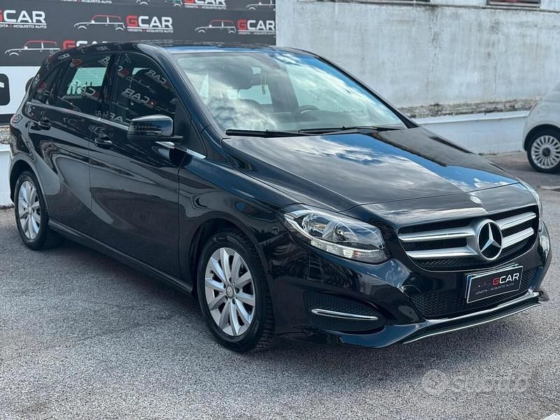 Usata Mercedes B160 Premium 90 CV (66 kW) 2016 Nero Monovolume