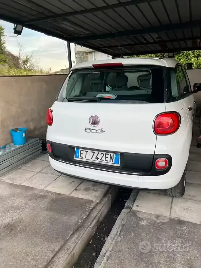 Gebraucht Fiat 500L 85 PS (62 kW) 2014 Weiß Van / Kleinbus