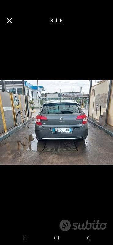 Usata Citroën C4 112 CV (82 kW) 2012 Grigio Berlina