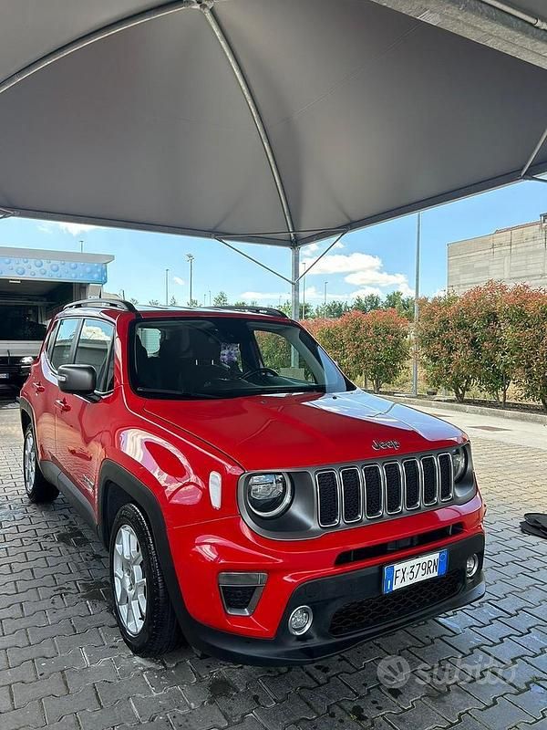 Usata Jeep Renegade 150 CV (110 kW) 2019 Rosso SUV