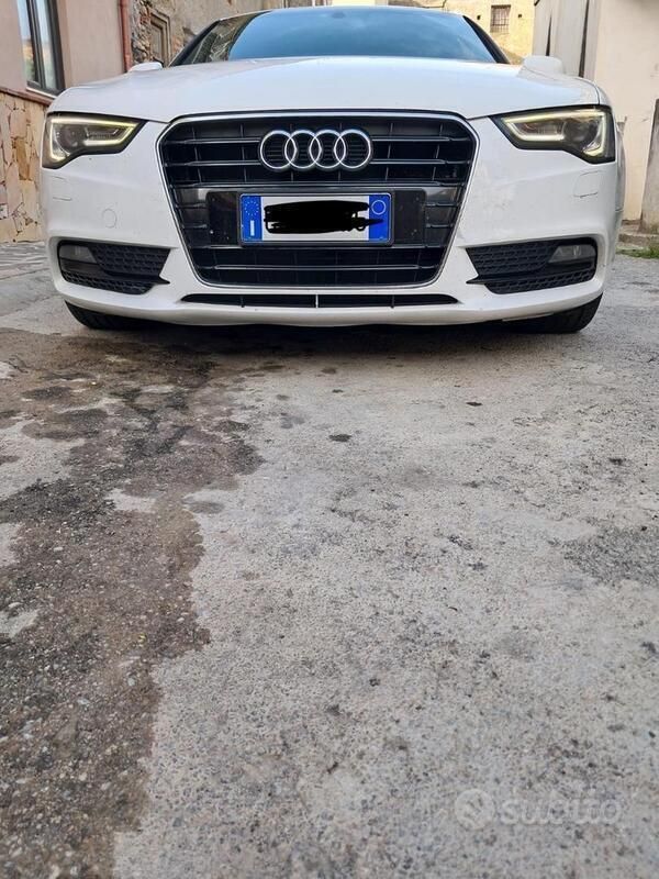 Usata Audi A5 S-Line 2015 Bianco Coupé