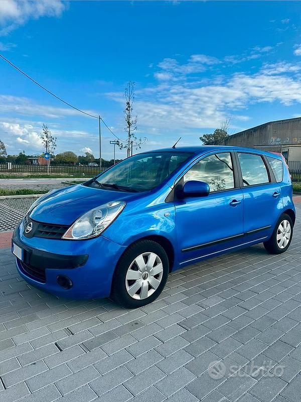 Usata Nissan Note 2007 Blu Utilitaria