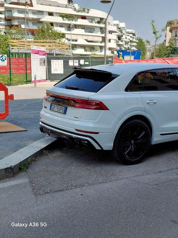 Usata Audi Q8 Sport 286 CV (210 kW) 2020 Bianco SUV