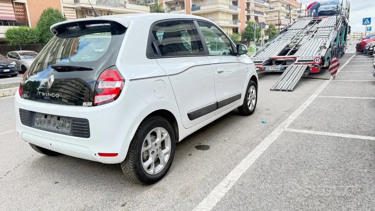 Usata Renault Twingo SE 90 CV (66 kW) 2018 Bianco Utilitaria