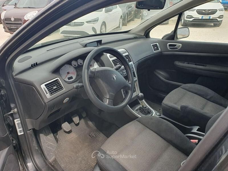 Usata Peugeot 307 90 CV (66 kW) 2007 Grigio Berlina