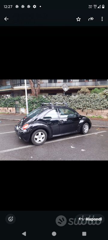 Usata VW Beetle 102 CV (75 kW) 2004 Nero Utilitaria