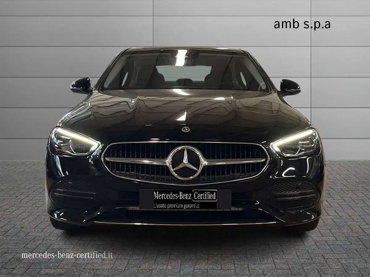 Usata Mercedes C200 Advanced Plus 163 CV (119 kW) 2024 Nero Berlina