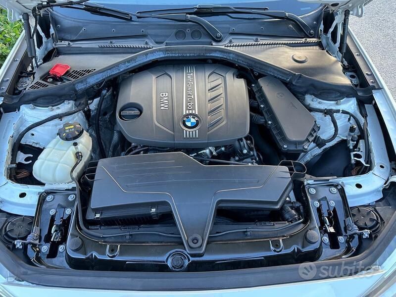 Usata BMW 116 Advantage 2015 Bianco Utilitaria