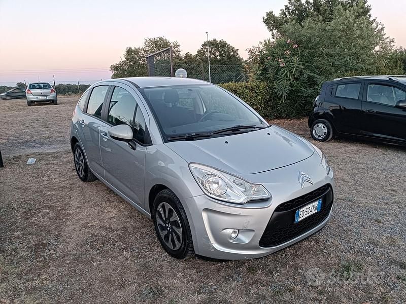 Usata Citroën C3 Exclusive 60 CV (44 kW) 2010 Grigio Utilitaria