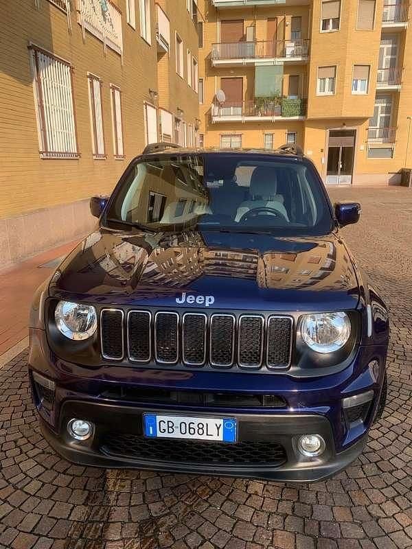 Usata Jeep Renegade Longitude 120 CV (88 kW) 2020 Blu/azzurro SUV