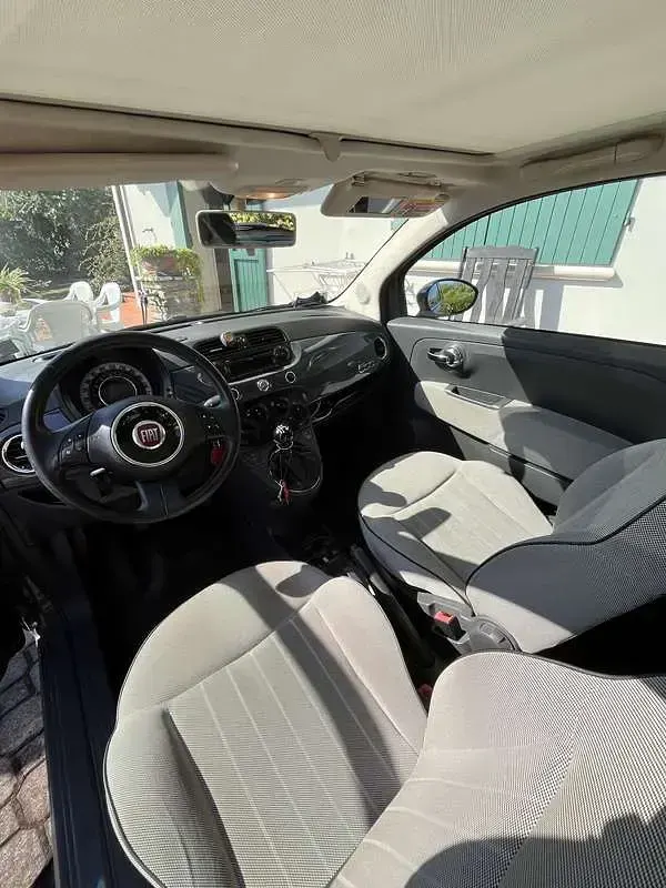 Usata Fiat 500 Lounge 69 CV (50 kW) 2012 Grigio Utilitaria