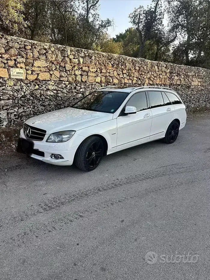 Usata Mercedes C220 2009 Bianco Station wagon
