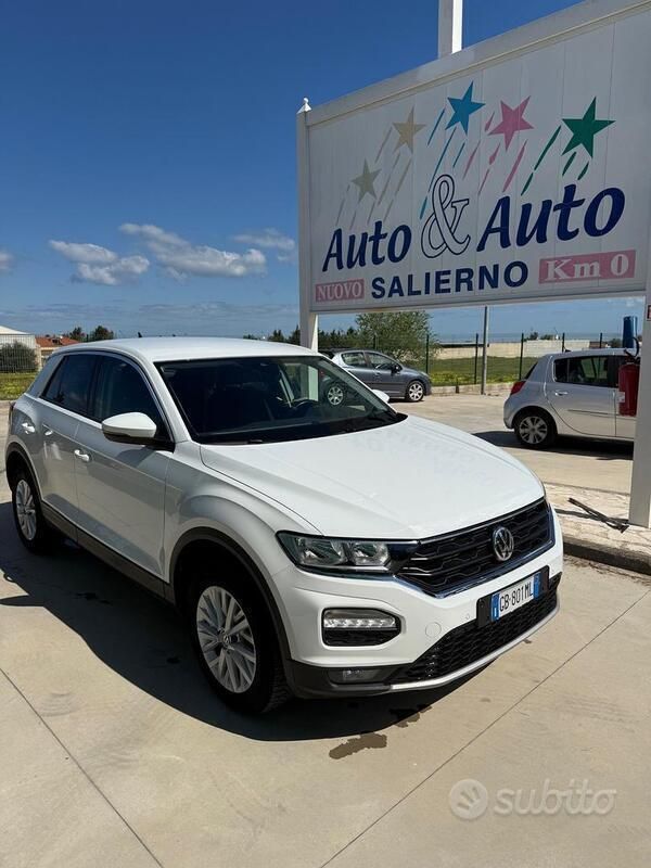 Usata VW T-Roc Advance 116 CV (85 kW) 2020 Bianco SUV