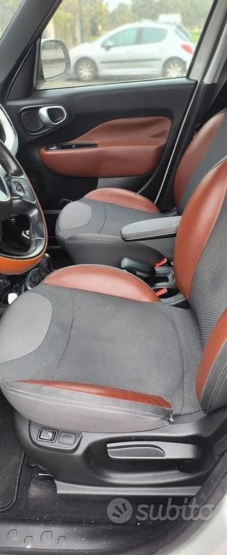 Usata Fiat 500L Trekking 85 CV (62 kW) 2015 Bianco Monovolume