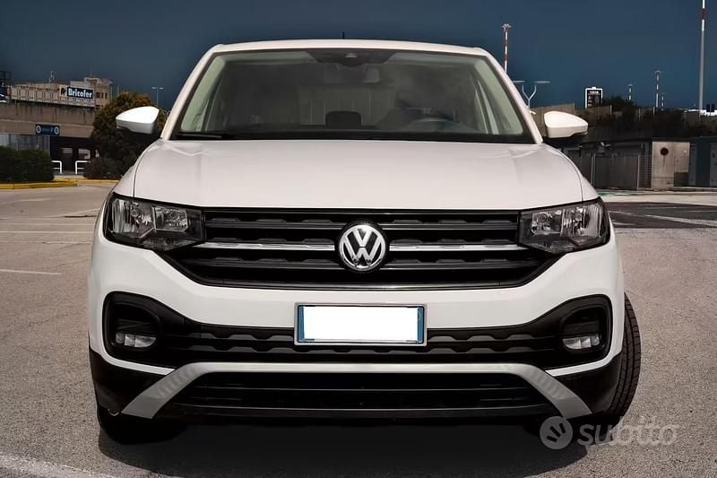 Usata VW T-Cross Style 95 CV (69 kW) 2019 Bianco SUV