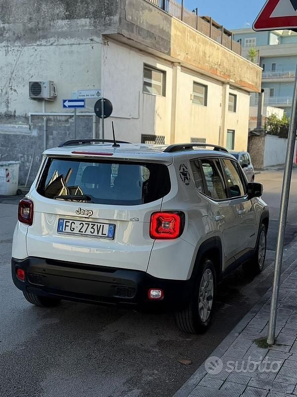 Usata Jeep Renegade 120 CV (88 kW) 2016 Bianco SUV