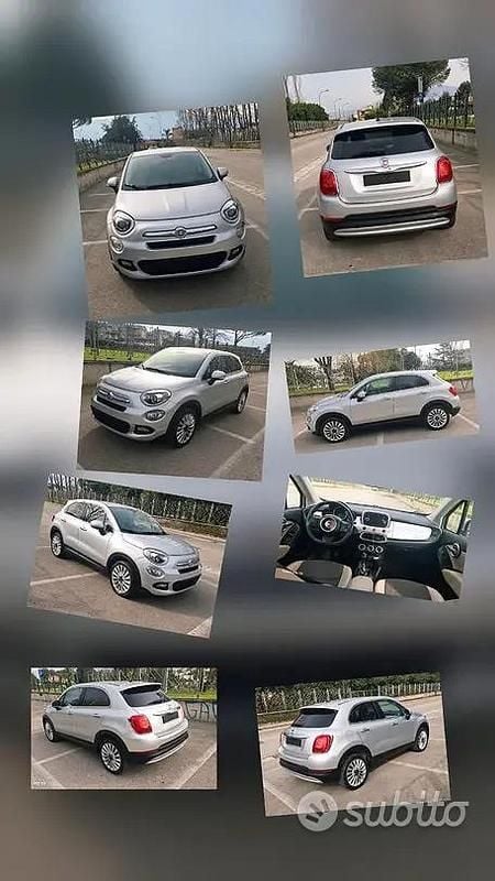 Usata Fiat 500X 120 CV (88 kW) 2016 Grigio SUV