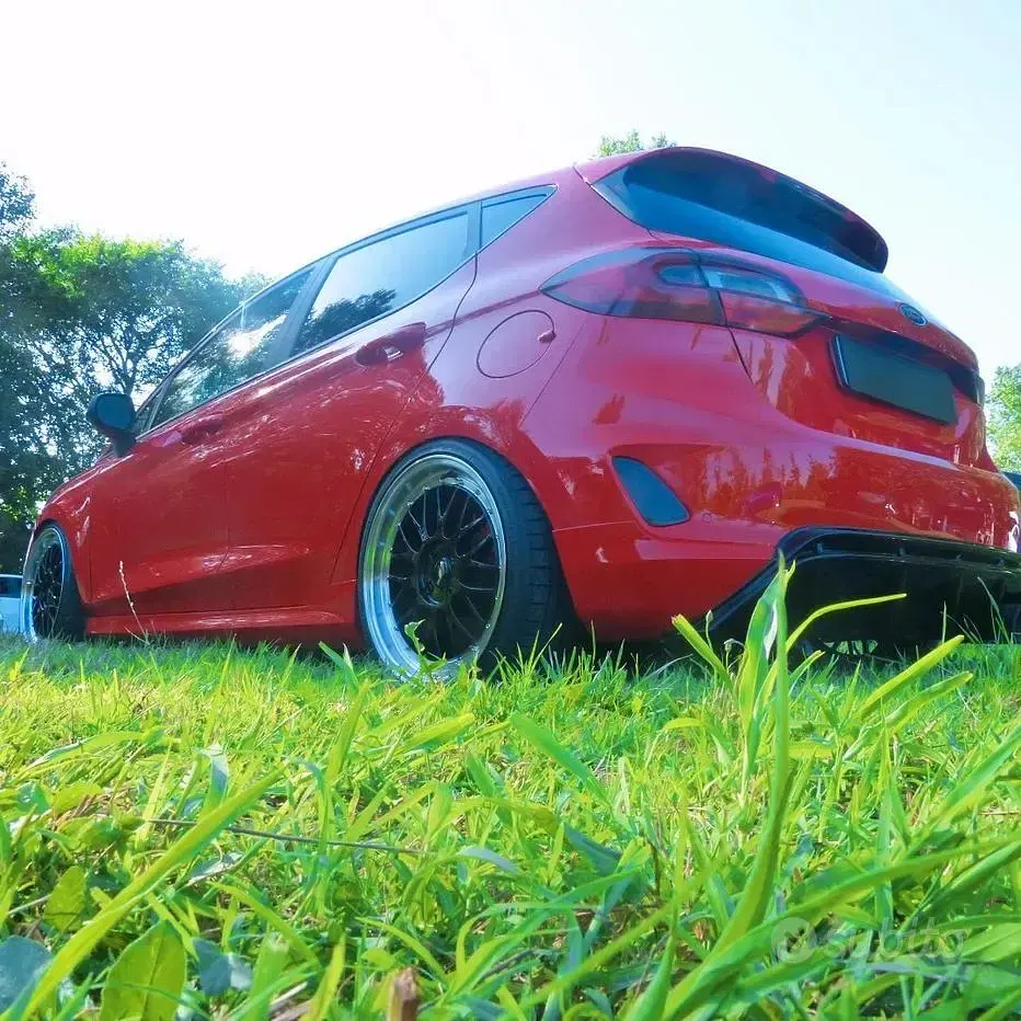 Usata Ford Fiesta ST-Line 100 CV (73 kW) 2019 Rosso Utilitaria