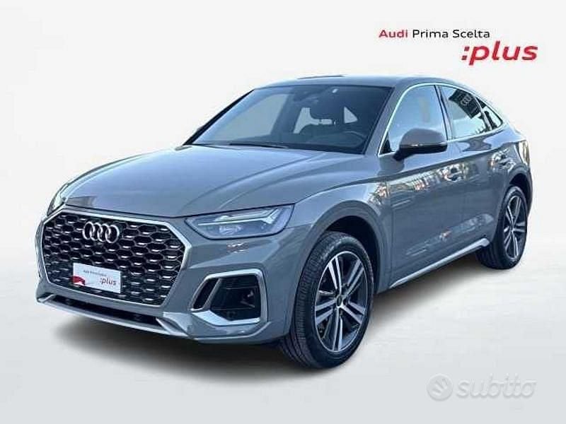 Usata Audi Q5 Sportback S-line plus 204 CV (150 kW) 2022 Grigio SUV