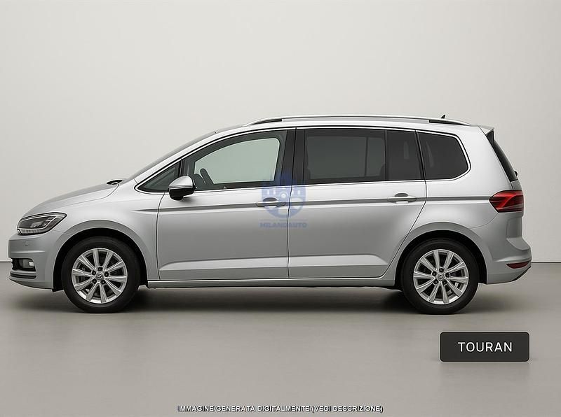 Usata VW Touran Highline 150 CV (110 kW) 2022 Argento Monovolume
