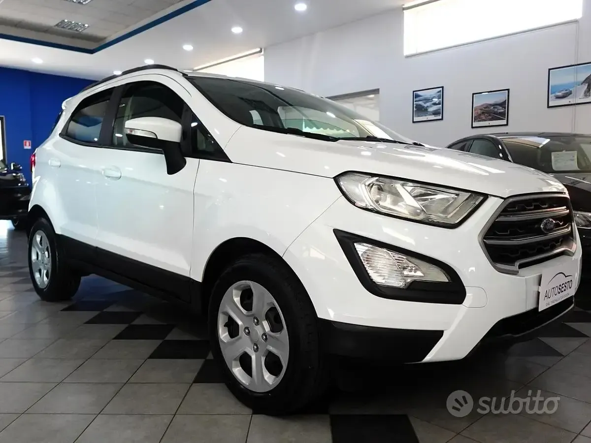Usata Ford Ecosport 100 CV (73 kW) 2018 Bianco SUV