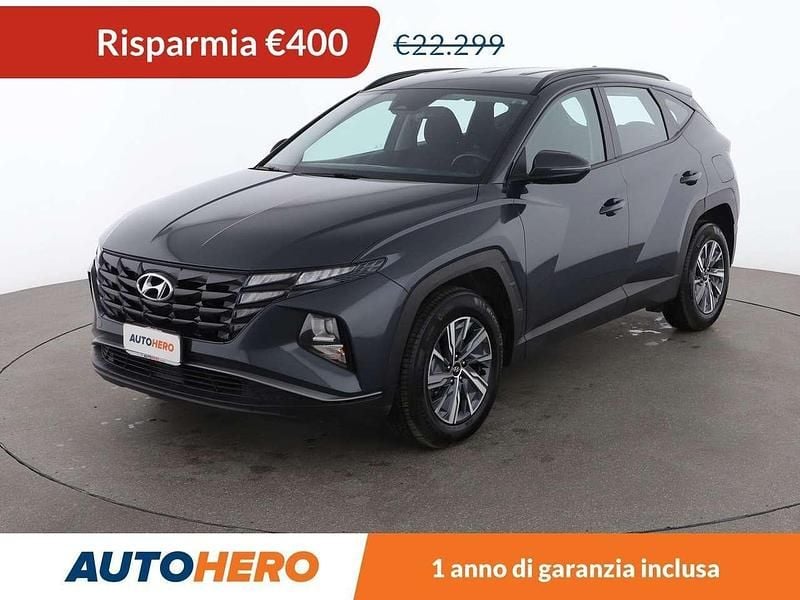 Grigio Usata 2021 Hyundai Tucson SUV | 21.899 € (Buon prezzo) - Immagine 1/3