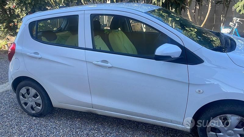 Usata Opel Karl 73 CV (53 kW) 2017 Bianco Utilitaria