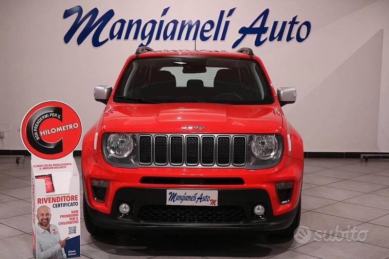 Usata Jeep Renegade Limited 131 CV (96 kW) 2022 Rosso SUV