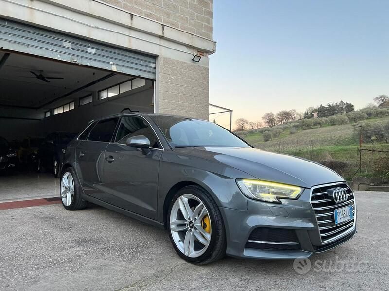 Usata Audi A3 S-Line 2016 Grigio Berlina