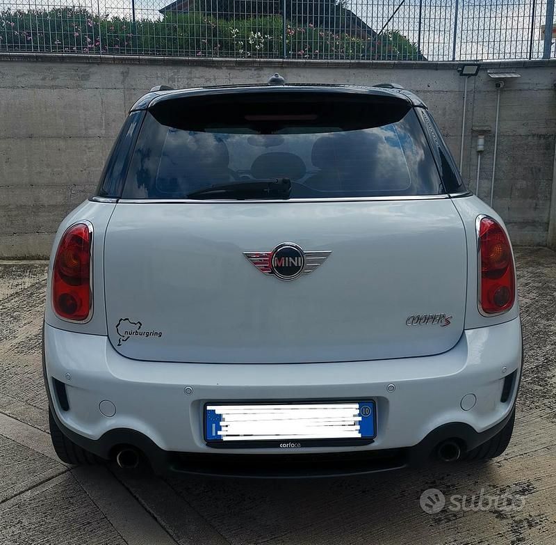 Usata Mini Cooper S 184 CV (135 kW) 2010 Bianco Utilitaria