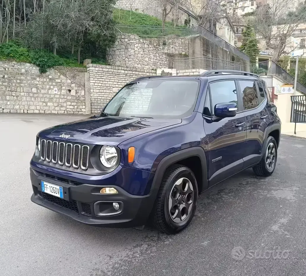 Usata Jeep Renegade Longitude 120 CV (88 kW) 2016 Blu SUV