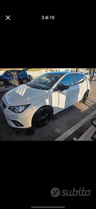 Usata Seat Ibiza 80 CV (58 kW) 2018 Bianco Utilitaria