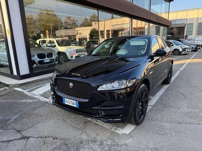 Usata Jaguar F-Pace R-Sport 179 CV (131 kW) 2018 Nero SUV