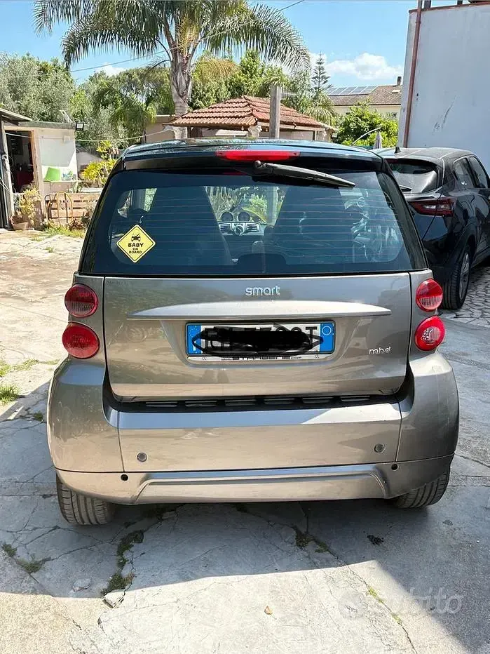 Usata Smart ForTwo Coupé Pulse 71 CV (52 kW) 2012 Grigio Coupé