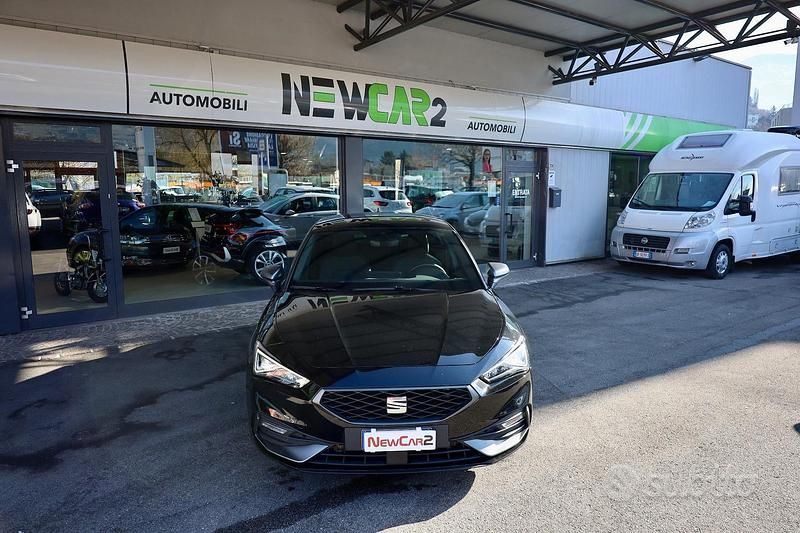 Usata Seat Leon FR 116 CV (85 kW) 2024 Nero Berlina