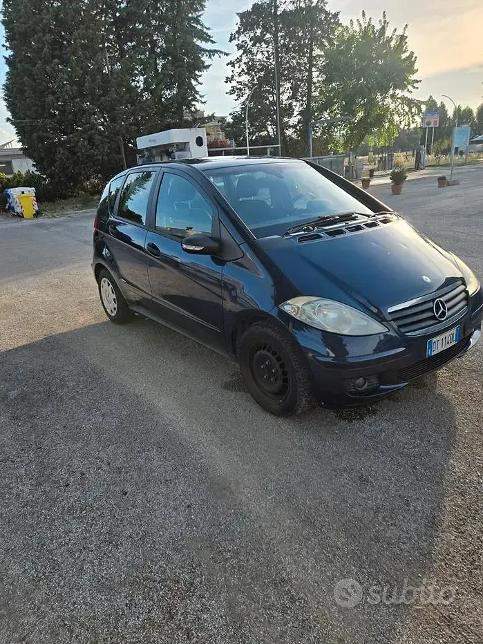 Usata Mercedes A150 Avantgarde 95 CV (69 kW) 2006 Blu Berlina