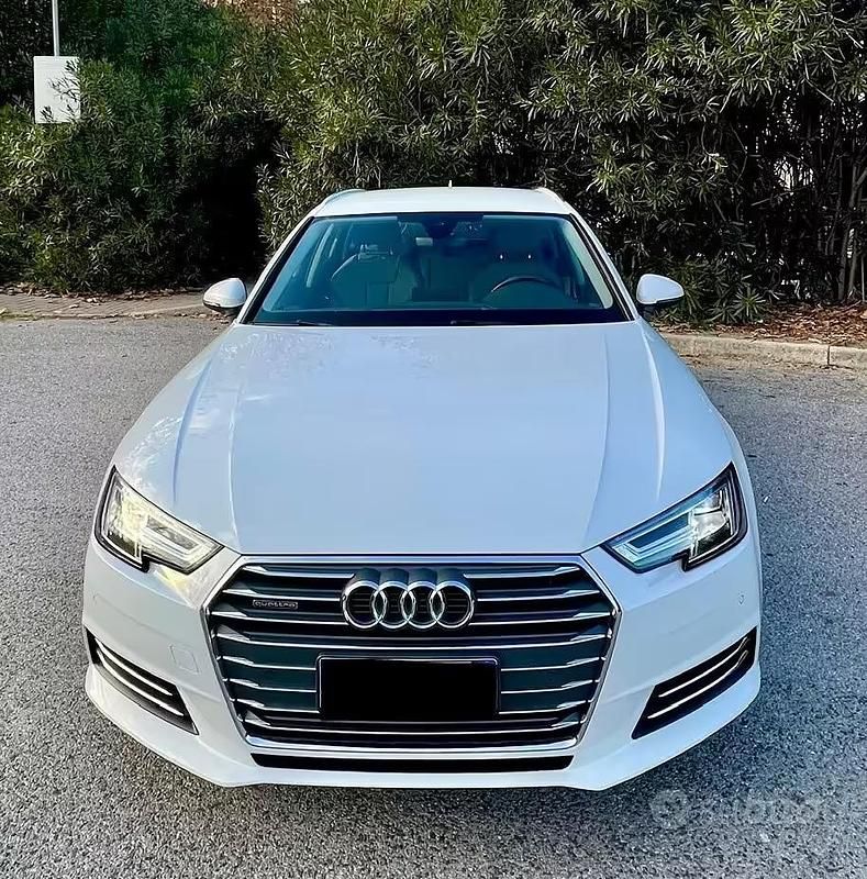 Usata Audi A4 190 CV (139 kW) 2017 Bianco Berlina