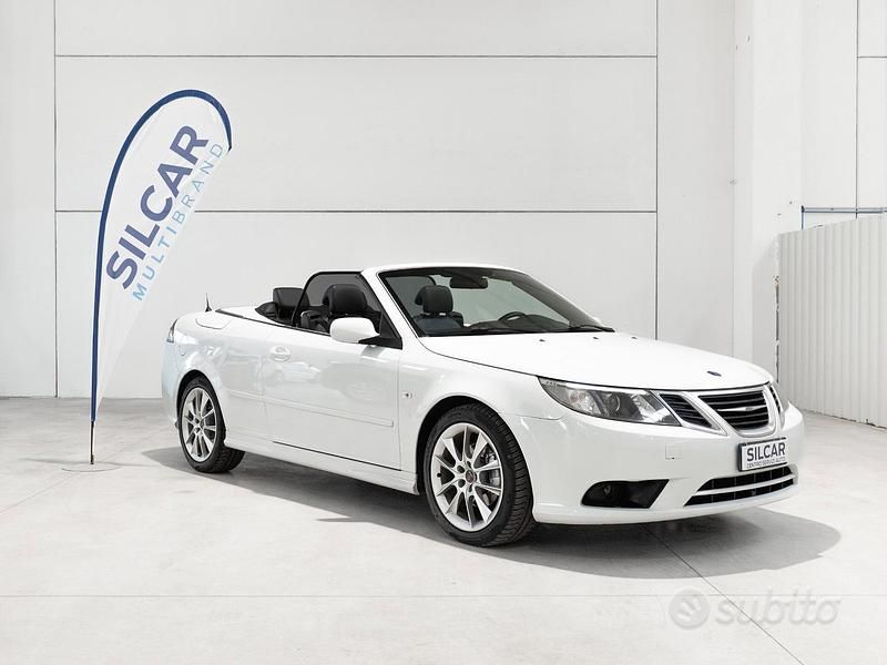 Bianco Usata 2009 Saab 9-3 Cabriolet Cabrio | 10.200 € (Cara) - Immagine 1/4