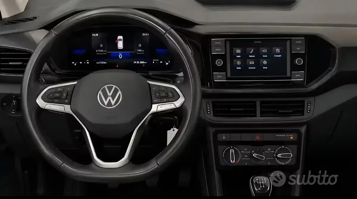 Usata VW T-Cross Style 95 CV (69 kW) 2022 Grigio SUV