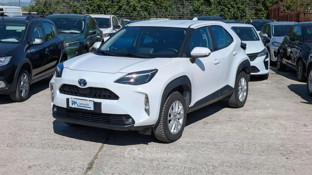 Brugt Toyota Yaris Hybrid Business Edition 92 HK (67 kW) 2022 Hvid MPV