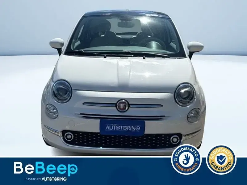Brugt Fiat 500 Lounge 69 HK (50 kW) 2017 Hvid