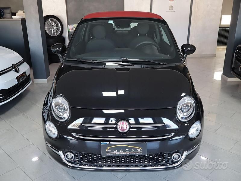 Usata Fiat 500C Connect 70 CV (51 kW) 2023 Nero Cabrio