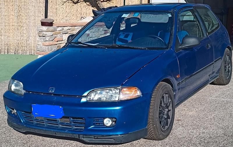 Usata Honda Civic 160 CV (117 kW) 1992 Blu Utilitaria