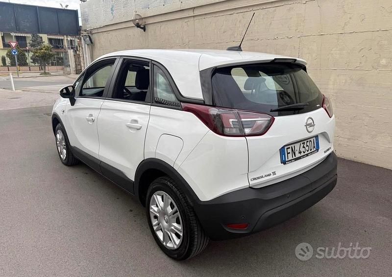 Usata Opel Crossland X 100 CV (73 kW) 2018 Bianco SUV